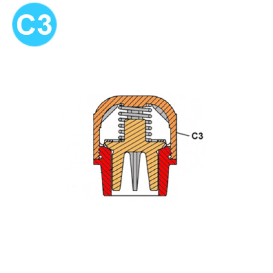 item#C3 TEE Piston and Liners 2x5