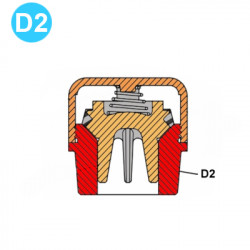 item#D2 TEE Piston and Liners 2x5" Gardner Denver Style Seat-Valve item#D2 TEE Piston and Liners 2x5" Gardner Denver Style Seat-Valve