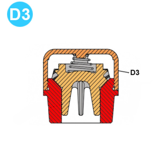 item#D3 TEE Piston and Liners 2x5