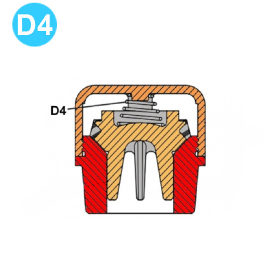 item#D4 TEE Piston and Liners 2x5