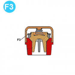 item#F3 TEE Piston and Liners 2x5" Gardner Denver Style Insert item#F3 TEE Piston and Liners 2x5" Gardner Denver Style Insert