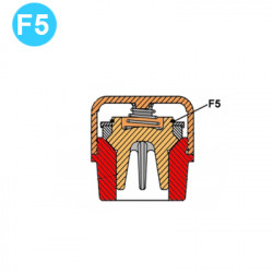 item#F5 TEE Piston and Liners 2x5" Gardner Denver Style Nut item#F5 TEE Piston and Liners 2x5" Gardner Denver Style Nut