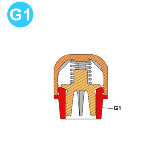 item#G1 TEE Piston and Liners 2x5
