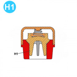 item#H1 TEE Piston and Liners 2x5" Gardner Denver Style Valve item#H1 TEE Piston and Liners 2x5" Gardner Denver Style Valve