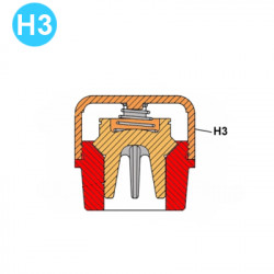 item#H3 TEE Piston and Liners 2x5" Gardner Denver Style Cage item#H3 TEE Piston and Liners 2x5" Gardner Denver Style Cage