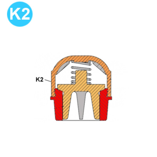 item#K2 TEE Piston and Liners 2x5