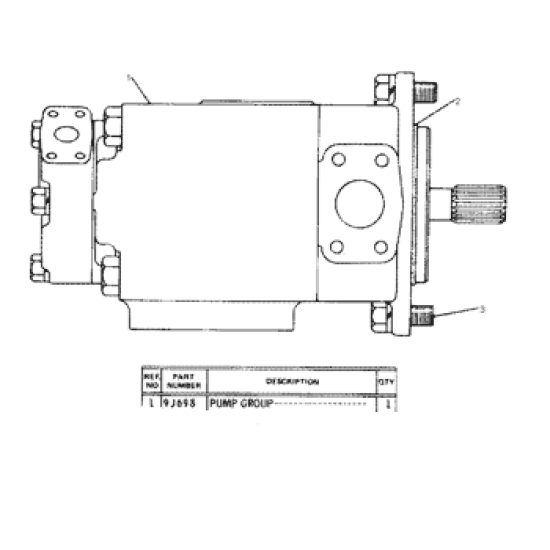 Showing image for CATERPILLAR 9J0698 CATERPILLAR 9J0698 Aftermarket Pumps image