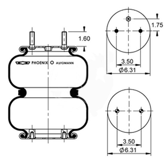 289250 Air Spring Air Brake Systems image