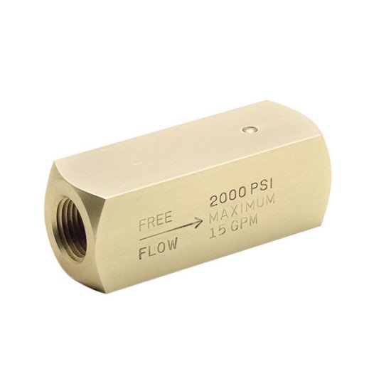 Showing image for 8C600S65 Parker Colorflow Check Valve - BSPT Ports 8C600S65 Parker Colorflow Check Valve - BSPT Ports image