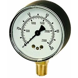 R8A 1 1/2" (40MM) 1/8" NPT with Standard Bottom Connection - Non-Fillable R8A 1 1/2" (40MM) 1/8" NPT with Standard Bottom Connection - Non-Fillable