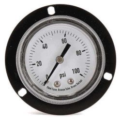 R8DP 1 1/2" (40MM) 1/8" NPT with Panel Mount Connection - Non-Fillable R8DP 1 1/2" (40MM) 1/8" NPT with Panel Mount Connection - Non-Fillable