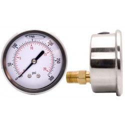 J6HL 2 1/2" (63mm) 1/4" NPT with Lower Back Connection - Filled J6HL 2 1/2" (63mm) 1/4" NPT with Lower Back Connection - Filled