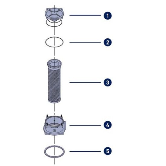 Showing image for 152X136X6B - KLS /KLT Tank Top Return Line Filters 152X136X6B - KLS /KLT Tank Top Return Line Filters Hydraulic & Fuel Filtration image