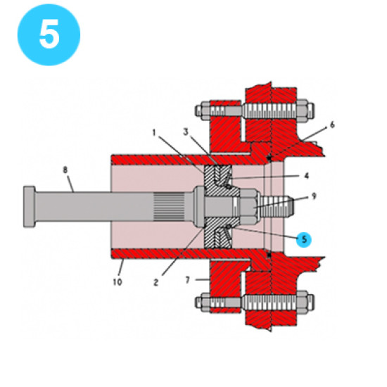 item#5 TEE Piston and Liners 3x5