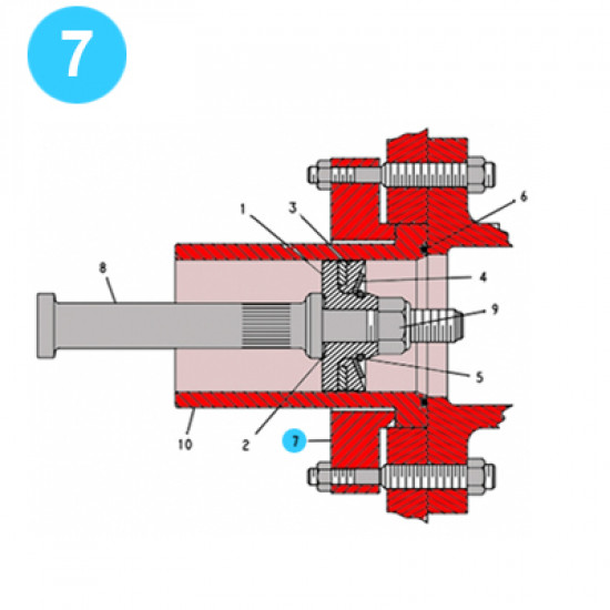 item#7 TEE Piston and Liners 3x5