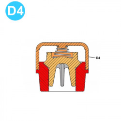 item#D4 TEE Piston and Liners 3x5" Gardner Denver Style Cage item#D4 TEE Piston and Liners 3x5" Gardner Denver Style Cage
