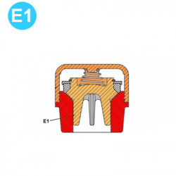 item#E1 TEE Piston and Liners 3x5" Gardner Denver Style Fluid Valve Assembly item#E1 TEE Piston and Liners 3x5" Gardner Denver Style Fluid Valve Assembly