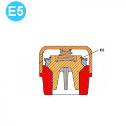 item#E5 TEE Piston and Liners 3x5" Gardner Denver Style Ring-Retainer item#E5 TEE Piston and Liners 3x5" Gardner Denver Style Ring-Retainer