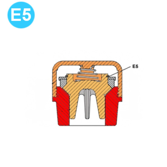 item#E5 TEE Piston and Liners 3x5