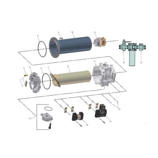 Showing image for Moduflow O-Ring Cover - Fluorocarbon Moduflow O-Ring Cover - Fluorocarbon Hydraulic & Fuel Filtration image
