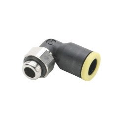 369PLP-6M-M5 Male Elbow 90° Push-to-Connect Instant Pneumatic Fitting 369PLP-6M-M5 Male Elbow 90° Push-to-Connect Instant Pneumatic Fitting