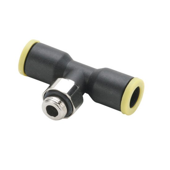 Showing image for 372PLP-10M-8G Male Branch Tee Swivel Push-to-Connect Instant Pneumatic Fitting 372PLP-10M-8G Male Branch Tee Swivel Push-to-Connect Instant Pneumatic Fitting image