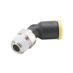 W379PLP-8M-2R Male Elbow 45° Push-to-Connect Instant Pneumatic Fitting W379PLP-8M-2R Male Elbow 45° Push-to-Connect Instant Pneumatic Fitting