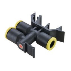 32PLPDRC-6M Union Connector for 3 Tubes Push-to-Connect Instant Pneumatic Fitting 32PLPDRC-6M Union Connector for 3 Tubes Push-to-Connect Instant Pneumatic Fitting