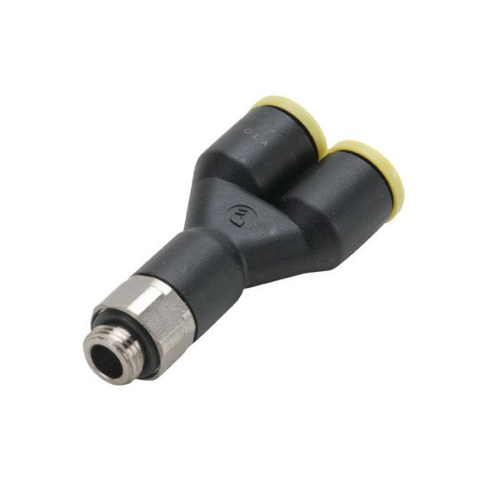 Showing image for 368PLP-10M-4G Male Y Connector Push-to-Connect Instant Pneumatic Fitting 368PLP-10M-4G Male Y Connector Push-to-Connect Instant Pneumatic Fitting image