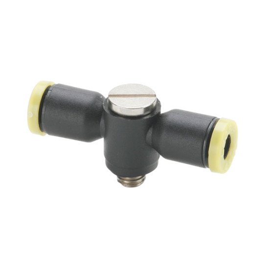 Showing image for 32PLPDJ-6M-4G Banjo Double Push-to-Connect Instant Pneumatic Fitting 32PLPDJ-6M-4G Banjo Double Push-to-Connect Instant Pneumatic Fitting image