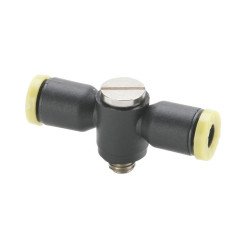 32PLPDJ-8M-4G Banjo Double Push-to-Connect Instant Pneumatic Fitting 32PLPDJ-8M-4G Banjo Double Push-to-Connect Instant Pneumatic Fitting