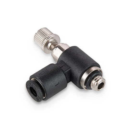 Showing image for FCM731-2-0 Tube to Male Push-to-Connect Flow Control Valve FCM731-2-0 Tube to Male Push-to-Connect Flow Control Valve Hydrauclic Check Valves- Parker image