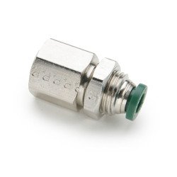 66PLPBH-5/32-4 Female Bulkhead - Inch Push-to-Connect Fitting 66PLPBH-5/32-4 Female Bulkhead - Inch Push-to-Connect Fitting