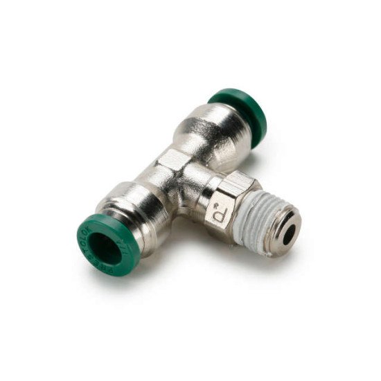Showing image for W172PLP-8-8 Male Branch Tee Swivel - Inch Push-to-Connect Fitting W172PLP-8-8 Male Branch Tee Swivel - Inch Push-to-Connect Fitting image