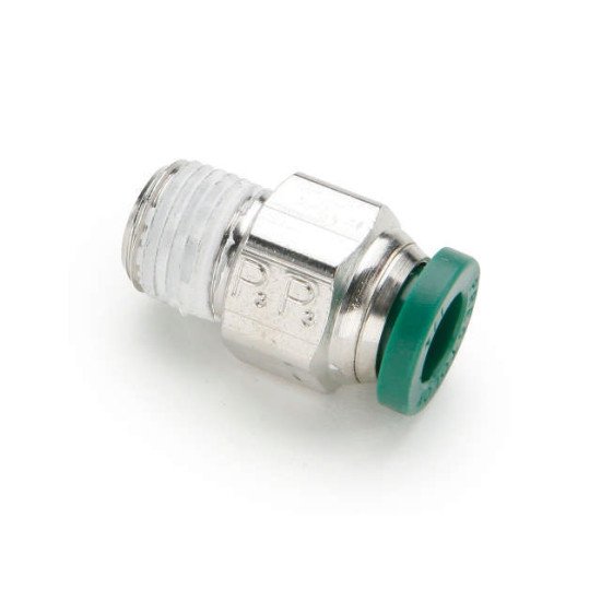Showing image for W68PLP-5-4 Male Connector - Inch Push-to-Connect Fitting W68PLP-5-4 Male Connector - Inch Push-to-Connect Fitting Hydrauclic Check Valves- Parker image