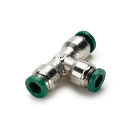 Showing image for 164PLP-8 Union Tee - Inch Push-to-Connect Fitting 164PLP-8 Union Tee - Inch Push-to-Connect Fitting image