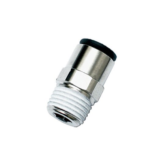 Showing image for W68LF-8M-2 Male Connector - Inch-Metric Push-to-Connect Fitting W68LF-8M-2 Male Connector - Inch-Metric Push-to-Connect Fitting Hydrauclic Check Valves- Parker image