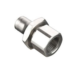 66PLMBH-10M-6G Metric-BSPP/Metric Female Blulkhead - Push-to-Connect Fitting 66PLMBH-10M-6G Metric-BSPP/Metric Female Blulkhead - Push-to-Connect Fitting