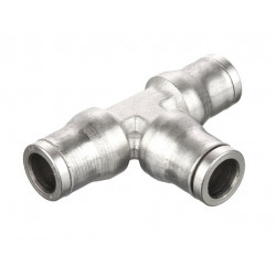 164PLM-10M Metric Union Tee - Push-to-Connect Fitting