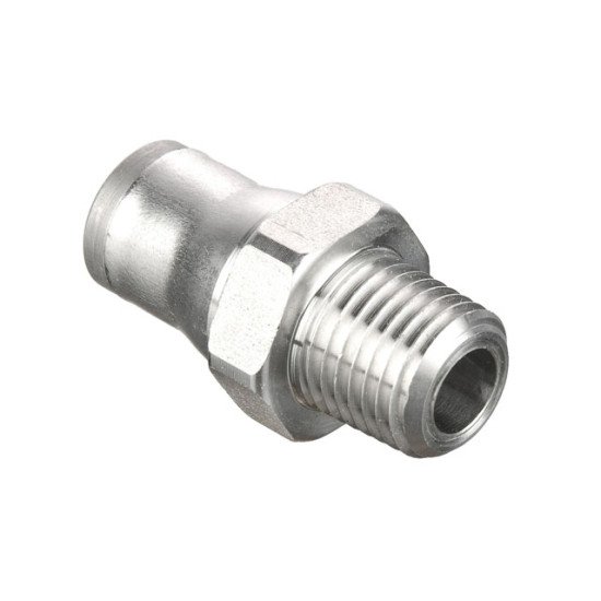 Showing image for 68PLS-8M-4R Metric-BSPT Male Connector - Push-to-Connect Fitting 68PLS-8M-4R Metric-BSPT Male Connector - Push-to-Connect Fitting image
