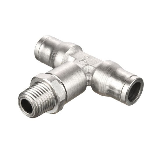 Showing image for 172PLM-14M-8R Metric-BSPT Male Branch Tee Swivel - Push-to-Connect Fitting 172PLM-14M-8R Metric-BSPT Male Branch Tee Swivel - Push-to-Connect Fitting image