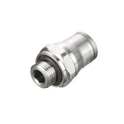 68PLS-6M-M5 Metric-BSPP/Metric Male Connector - Push-to-Connect Fitting 68PLS-6M-M5 Metric-BSPP/Metric Male Connector - Push-to-Connect Fitting