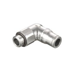 169PLS-10M-6G Metric-BSPP/Metric Male Elbow 90° - Push-to-Connect Fitting 169PLS-10M-6G Metric-BSPP/Metric Male Elbow 90° - Push-to-Connect Fitting