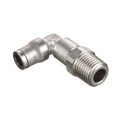 169PLSX-6M-4 Metric-Inch Male Elbow Extended 90° - Push-to-Connect Fitting 169PLSX-6M-4 Metric-Inch Male Elbow Extended 90° - Push-to-Connect Fitting