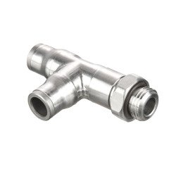 171PLS-8M-6G Metric-BSPP/Metric Male Run Tee Swivel - Push-to-Connect Fitting 171PLS-8M-6G Metric-BSPP/Metric Male Run Tee Swivel - Push-to-Connect Fitting