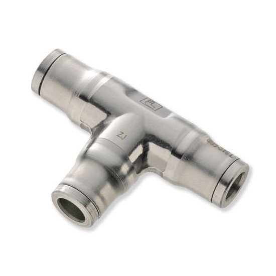 164PLS-4M Metric Union Tee - Push-to-Connect Fitting Hydrauclic Check Valves- Parker image