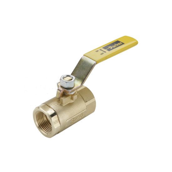 Showing image for V500P-12 Parker Brass Ball Valve - V500P Series V500P-12 Parker Brass Ball Valve - V500P Series Ball & Plug Valves image