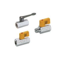MV609-2 Parker Mini Ball Valve - Chrome Plated Brass MV609-2 Parker Mini Ball Valve - Chrome Plated Brass