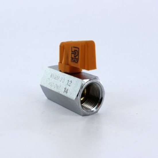 Showing image for MV609-6 Parker Mini Ball Valve 3/8 NPT Female Chrome Plated Brass MV609-6 Parker Mini Ball Valve 3/8 NPT Female Chrome Plated Brass Hydraulic Check & Control Valves image