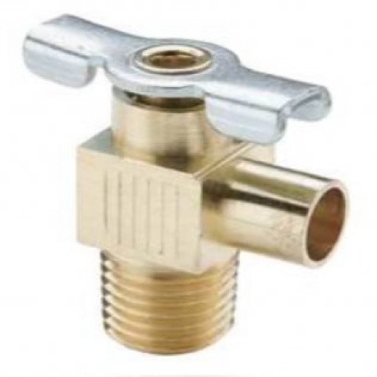 Showing image for DC607-4 Parker Bib Drain Cock 90 Degree 1/4 NPT Male Brass DC607-4 Parker Bib Drain Cock 90 Degree 1/4 NPT Male Brass image